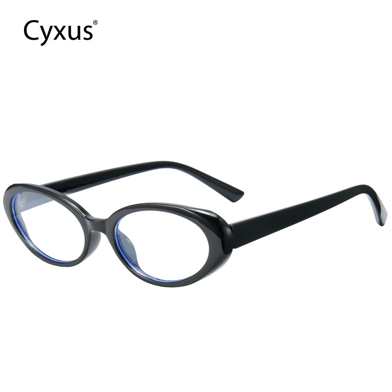 Cyxus Blue Light Filtering Cat-Eye European American Retro Womens Glasses in Alloy: Great for Office and Entertainment