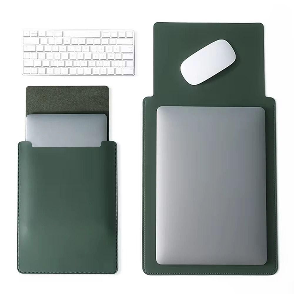 กระเป๋าโน๊ตบุ๊ค 3 in 1 เคสโน๊ตบุ๊ค เคสหนังใส่โน๊ตบุ๊ค ซองหนัง เคสหนัง PU Laptop bag Macbook