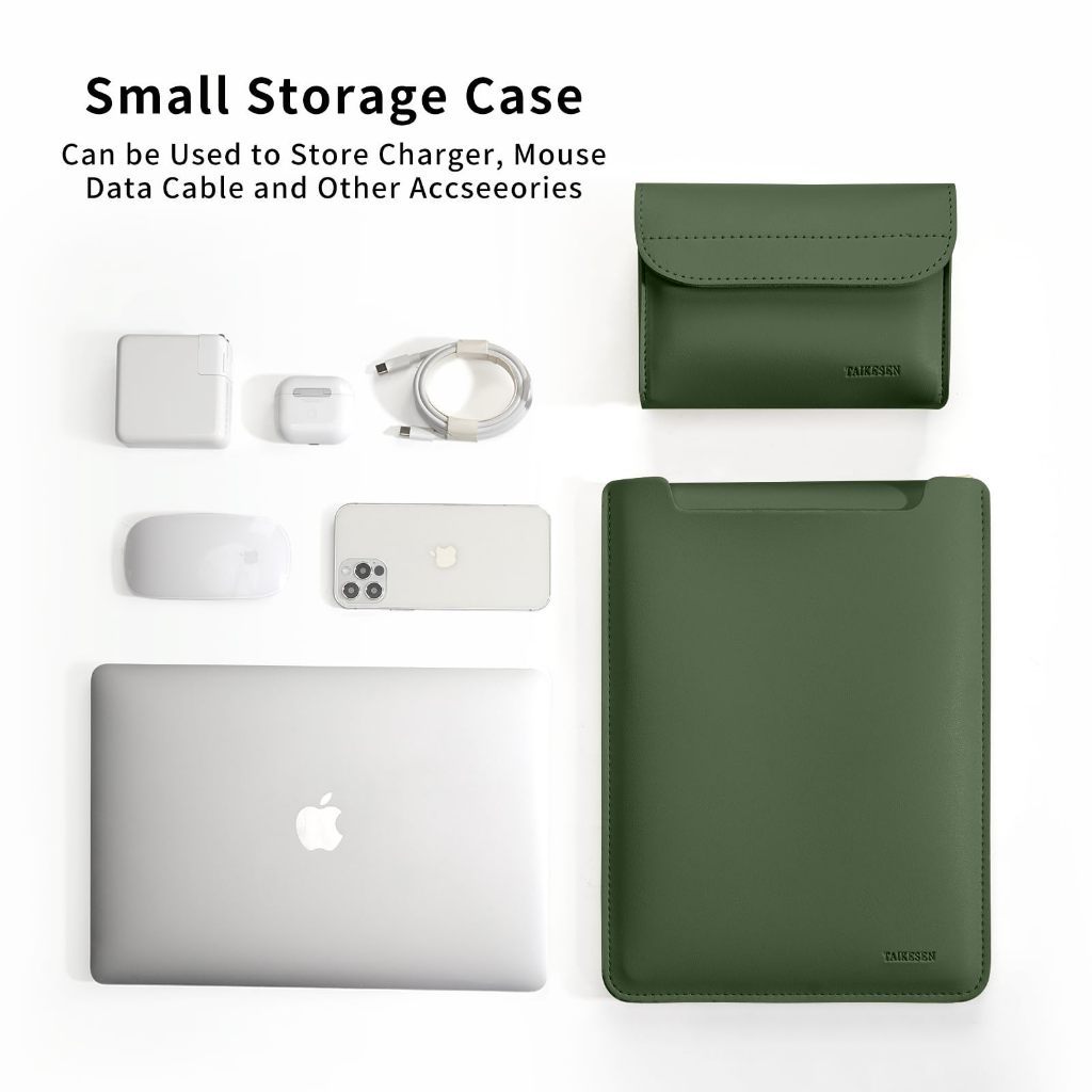กระเป๋าโน๊ตบุ๊ค 3 in 1 เคสโน๊ตบุ๊ค เคสหนังใส่โน๊ตบุ๊ค ซองหนัง เคสหนัง PU Laptop bag Macbook