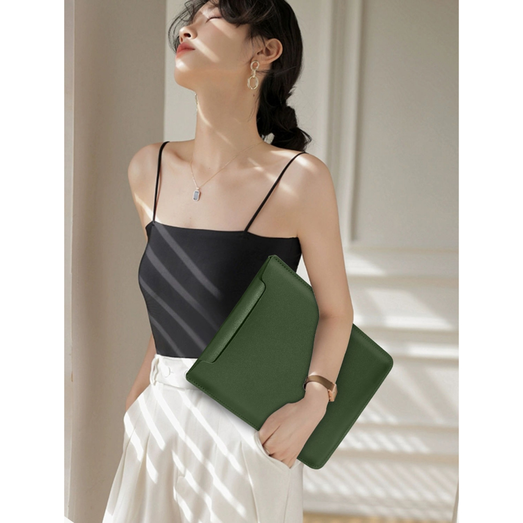 กระเป๋าโน๊ตบุ๊ค 3 in 1 เคสโน๊ตบุ๊ค เคสหนังใส่โน๊ตบุ๊ค ซองหนัง เคสหนัง PU Laptop bag Macbook