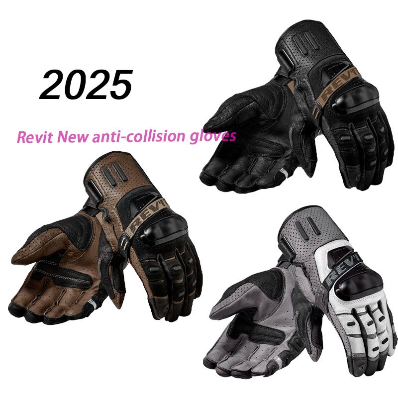 ถุงมือขี่จักรยานและรถจักรยานยนต์ REVIT 2025 ใหม่ ป้องกันการตกและชน แห้งเร็ว ระบายอากาศได้ดี เหมาะสำห