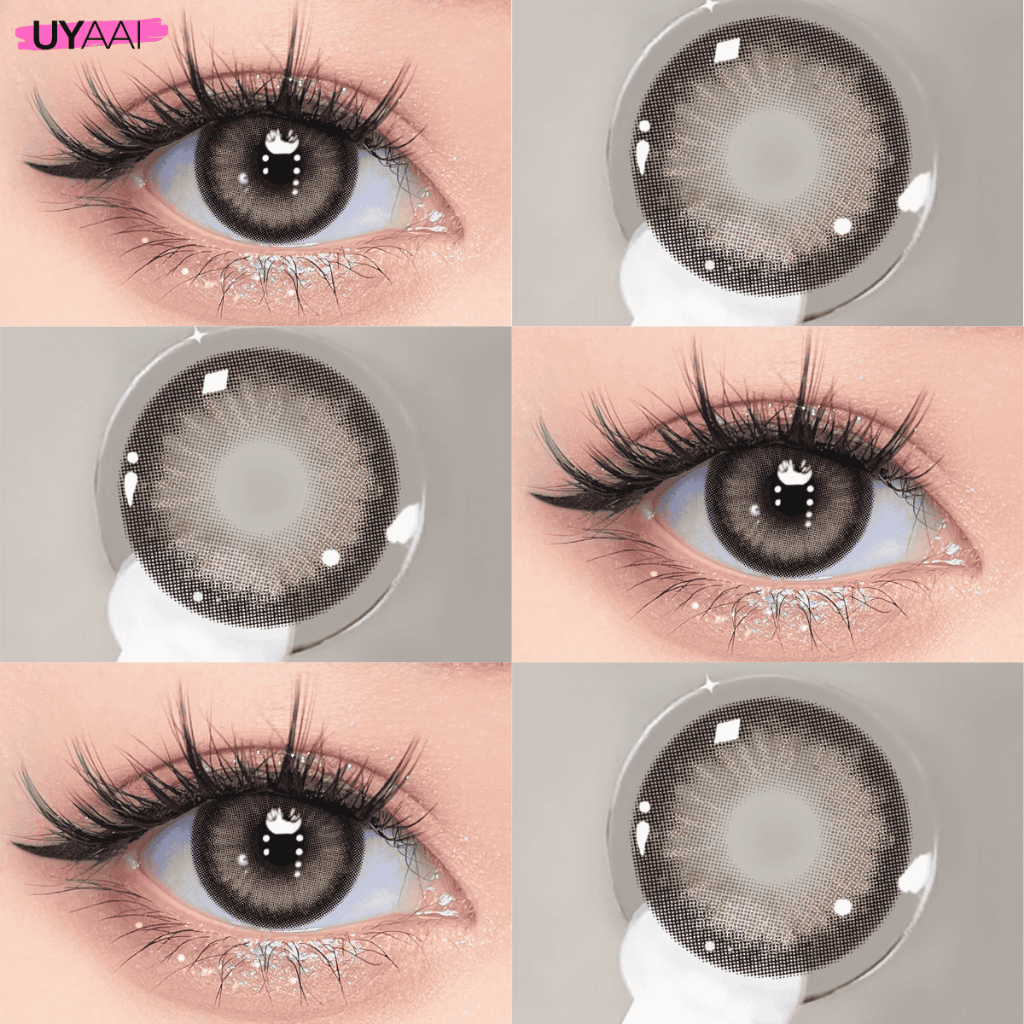 คอนเทคเลนส์ UYAAI x FRESHLADY คอนแทคเลนส์สี 2 ชิ้น ชุดคอนแทคเลนส์รายเดือน