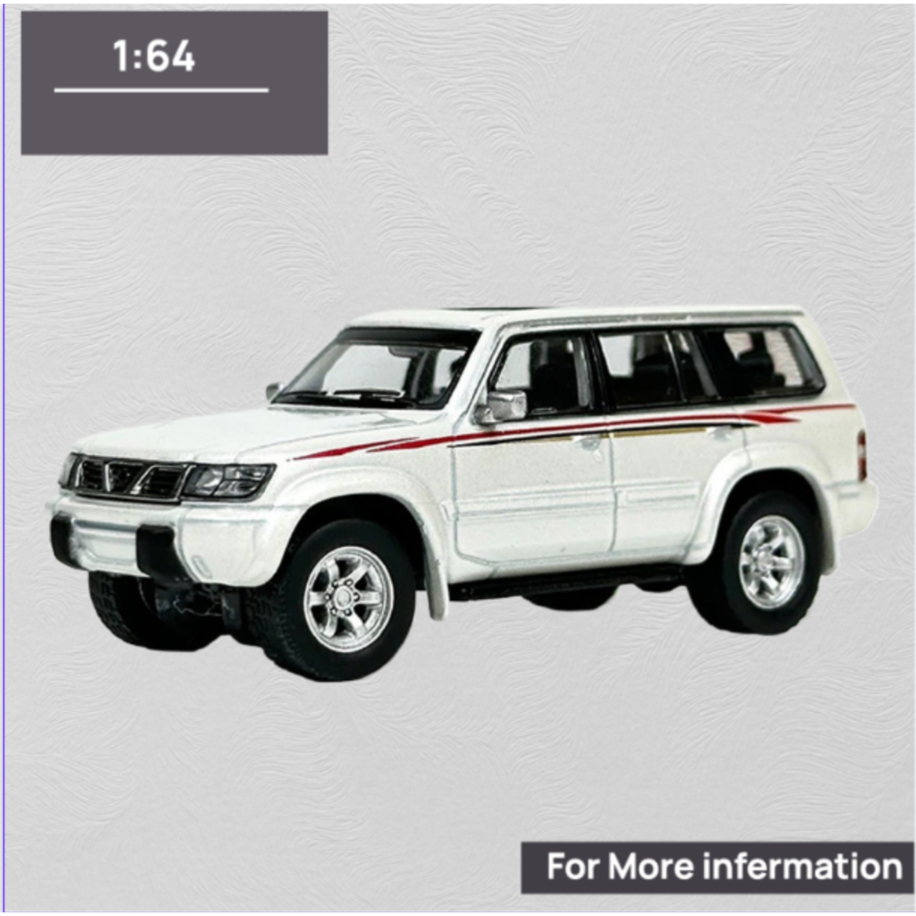 【⭐24ชม.⭐ 1/64 Nissan Patrol 1998 Y61 รถรุ่นโลหะ Diecast Miniature Ariya X-trail Vehicle Collection