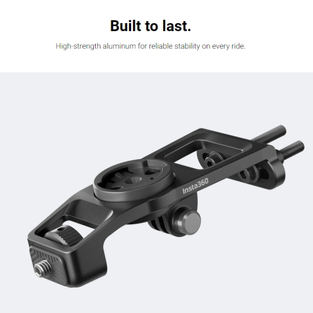 จักรยานคอมพิวเตอร์สําหรับ Ace Pro 2/X5/X4/X4 Air/GO 3S/Ace Pro/X3/GO 3/ONE X2 สําหรับ DJI OSMO 360 ปรับ Out-ด้านหน้าจักรยานคอมพิวเตอร์ Mount อลูมิเนียมแบบบูรณาการขี่จักรยาน