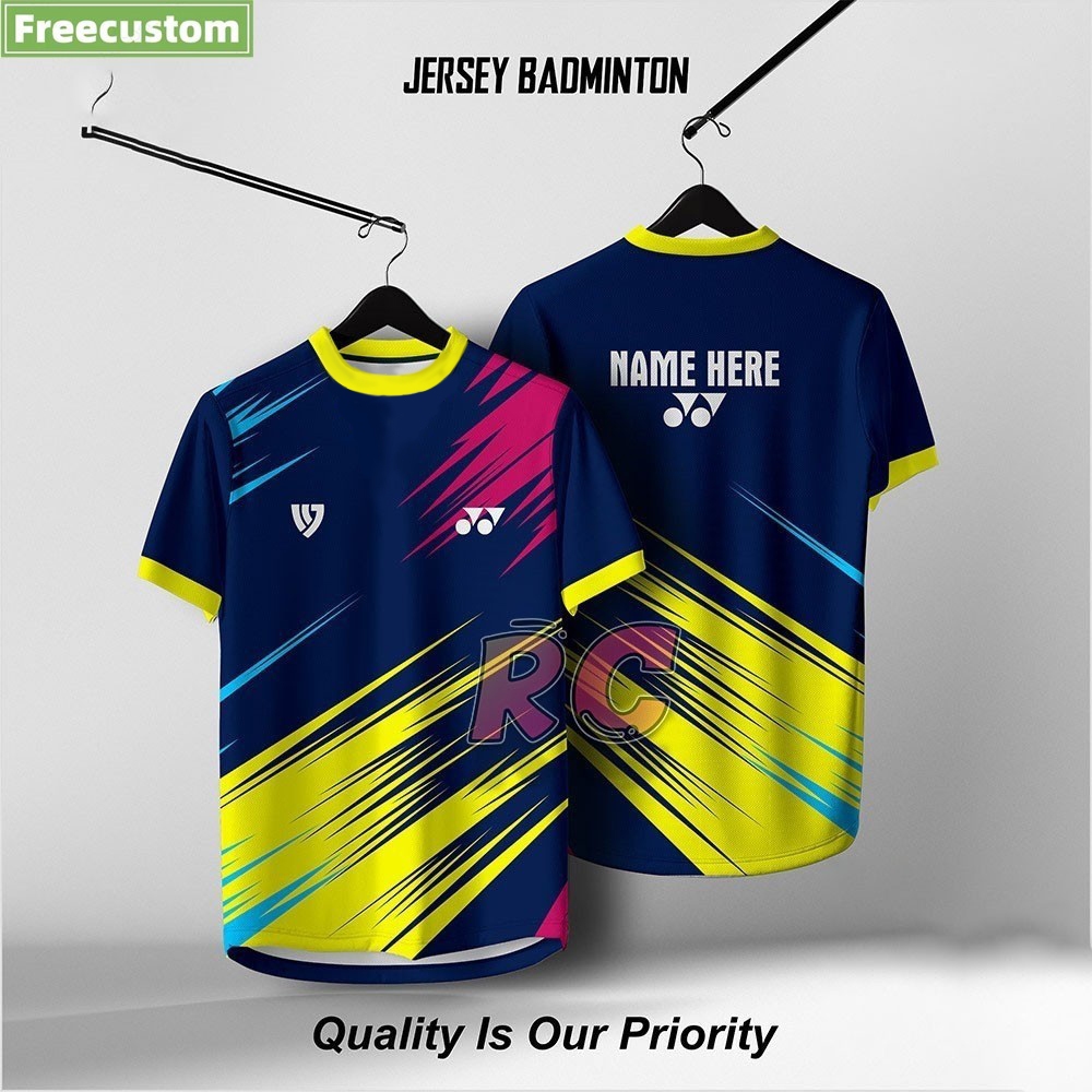 FREE Jersey CUSTOM NAMEBAJU BADMINTON JERSEY INDOOR AND OUTDOOR SPORTS SHIRTS 2024 การออกแบบล่าสุด UNISEX LIMITED EDITION YONEX FULL SUBLIMITED CUSTOM BAD เสื้อทีมแบดมินตัน NO:36
