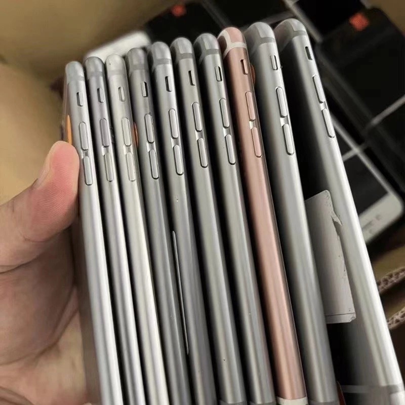 โทรศัพท์มือถือตกแต่งใหม่มือสองสมาร์ทโฟนโทรศัพท์สํารองขายร้อนของแท้ 6s/6sp 16GB/64GB/128GB