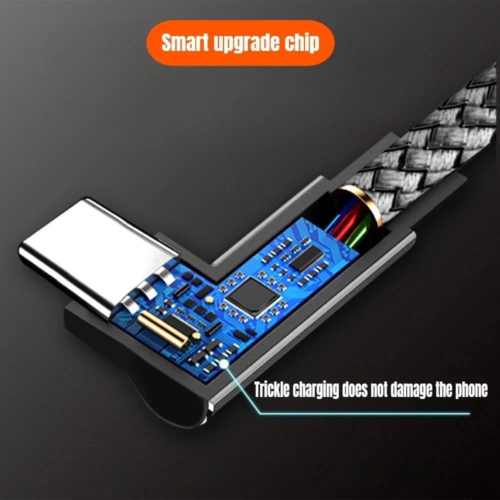 1m 2M 3M 5M 8M 60W ประเภท C ถึง Type C สาย PD Fast Charger USB C สายเคเบิลข้อมูลยาวสําหรับสมาร์ทโฟนแท็บเล็ตกล้อง Monitor thumbnail 6