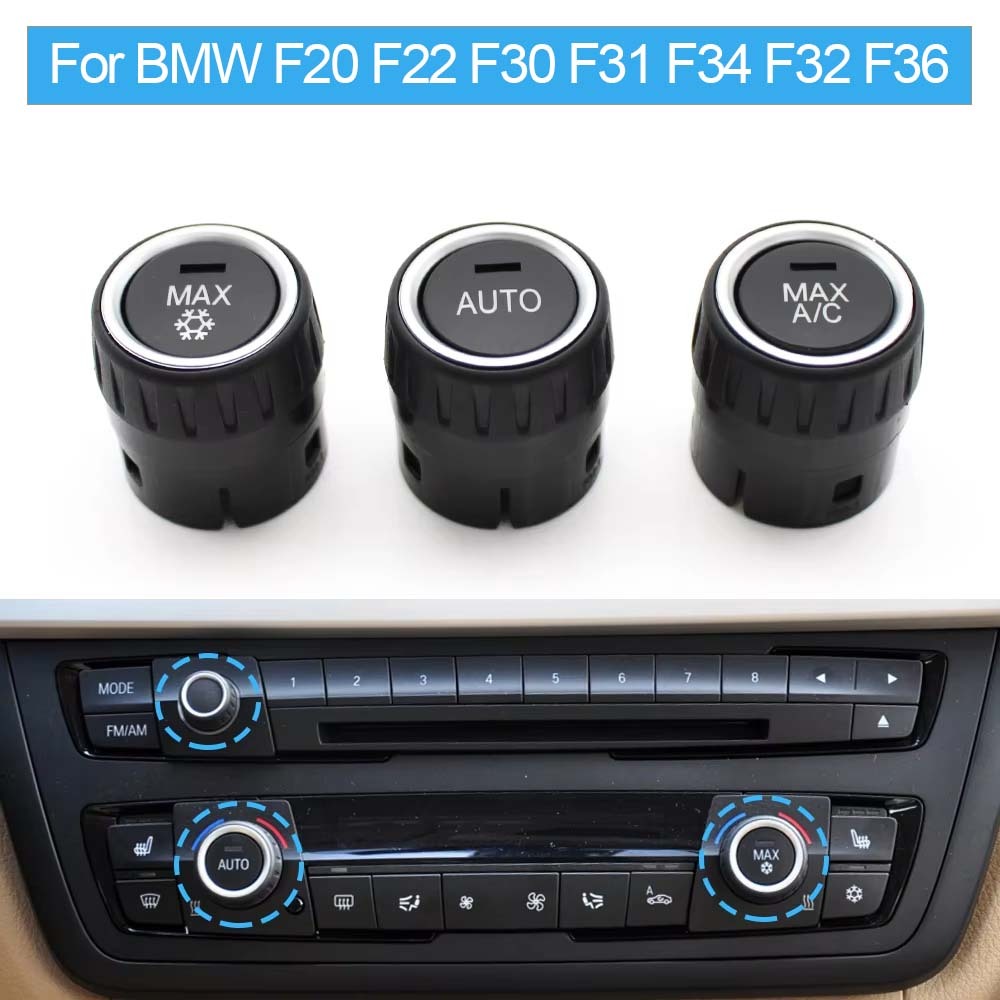 Ac เครื่องทําความร้อน Climate ปุ่มควบคุมวิทยุปริมาณลูกบิดสําหรับ BMW 1 2 3 4 M4 Series F20 F21 F22 F87 F30 F31 F34 F32 F36