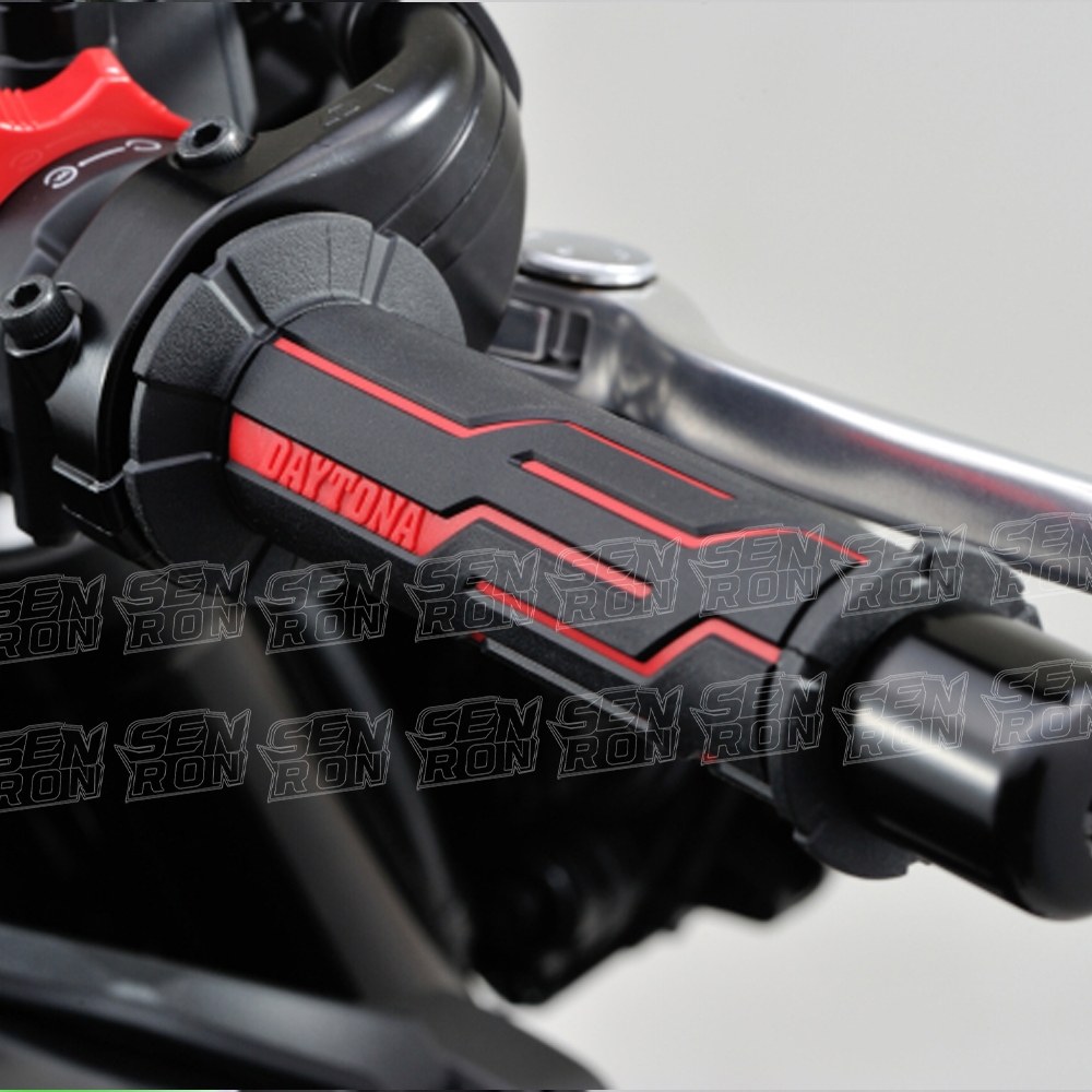 Daytona Grippy Grip สําหรับมอเตอร์ไซค์ เส้นผ่านศูนย์กลางด้ามจับ 22.2 สําหรับโครงสร้างขนาด 125 มม. 2 ชั้น การเจาะปลาย ราคา ถูกที่สุด ดีลบีเคเค แกลเลอรีภาพที่ 7