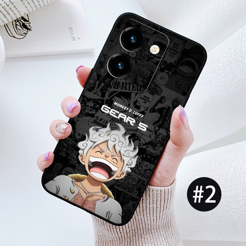 Vivo Y29 Y39 Y04 Y29S Y200 Y100 Y19S VIVO Y28 Y28S V2417 V2419 V2352 V2346 4G 5G One Piece Luffy 5th gear Casing Soft Case Cover - รูปที่ 2