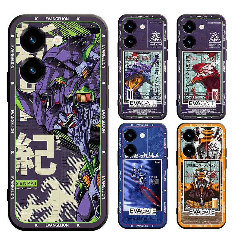 Vivo Y29 Y39 Y04 Y29S Y200 Y100 Y19S VIVO Y28 Y28S V2417 V2419 V2352 V2346 4G 5G Evangelion Casing Soft Case Cover