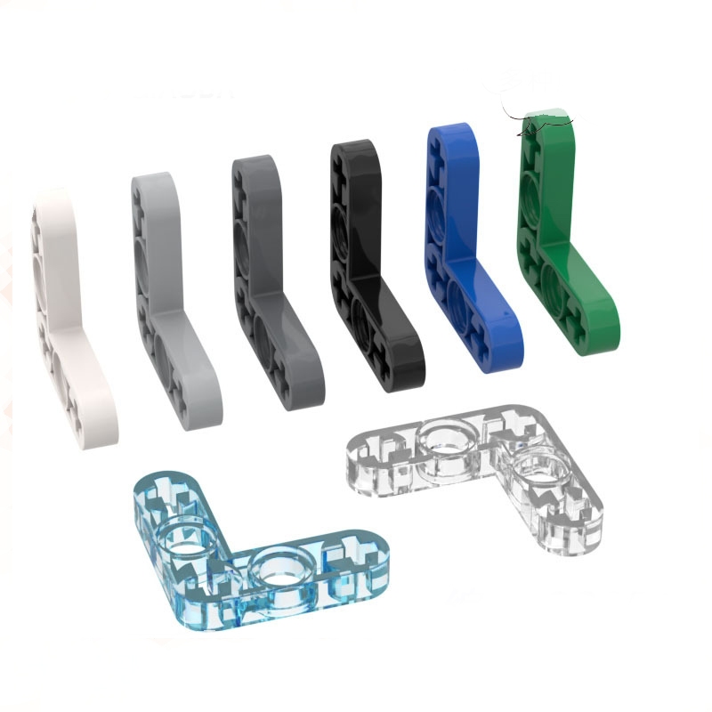 10pcs 32056 59605 ดัดแปลง Bent บาง L-Shape 3x3 อิฐของเล่นสําหรับเทคนิค MOC DIY อาคารบล็อกใช้งานร่วมกับ