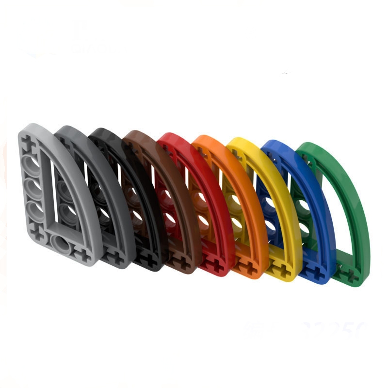 Moc 10PCS 32250 Liftarm Building Blocks Kit ดัดแปลง L-Shape บาง 3x5 อิฐอนุภาคการศึกษา DIY ประกอบของเล่นของขวัญวันเกิด
