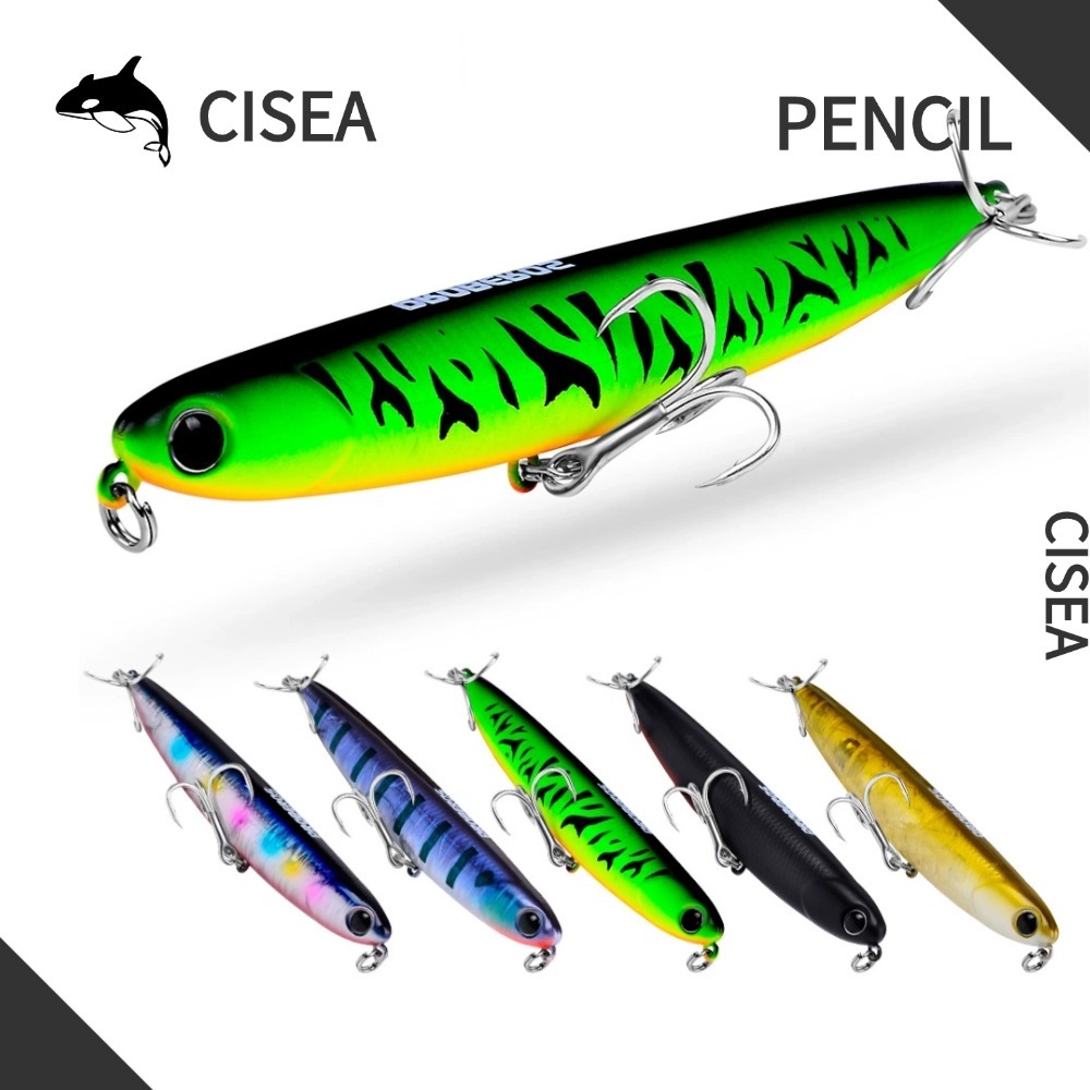 CISEA F91 pencil 14g 11cm lure เหยื่อยาง ปลา ตกปลา ตกปลา เหยื่อจิ๊ก เหยื่อ