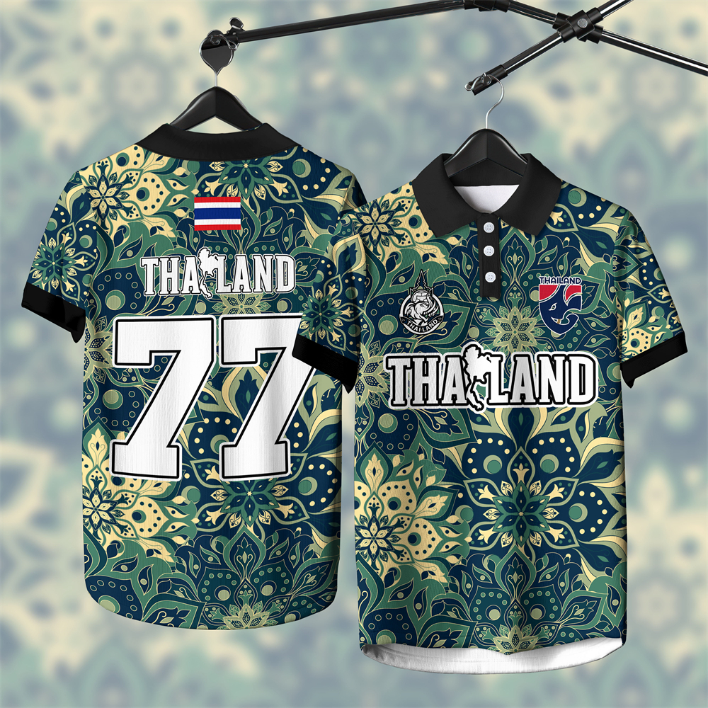 [OFSDIY] เสื้อทีมชาติไทย เสื้อฟุตบอลเสื้อโปโล เสื้อฟุตบอลที่สะดวกสบาย
