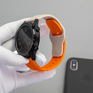 สายรัดซิลิโคนทนทานสายนาฬิกาข้อมืออุปกรณ์เสริมสร้อยข้อมือสําหรับ Amazfit Active 2 / Active Max / Active 3 Premium