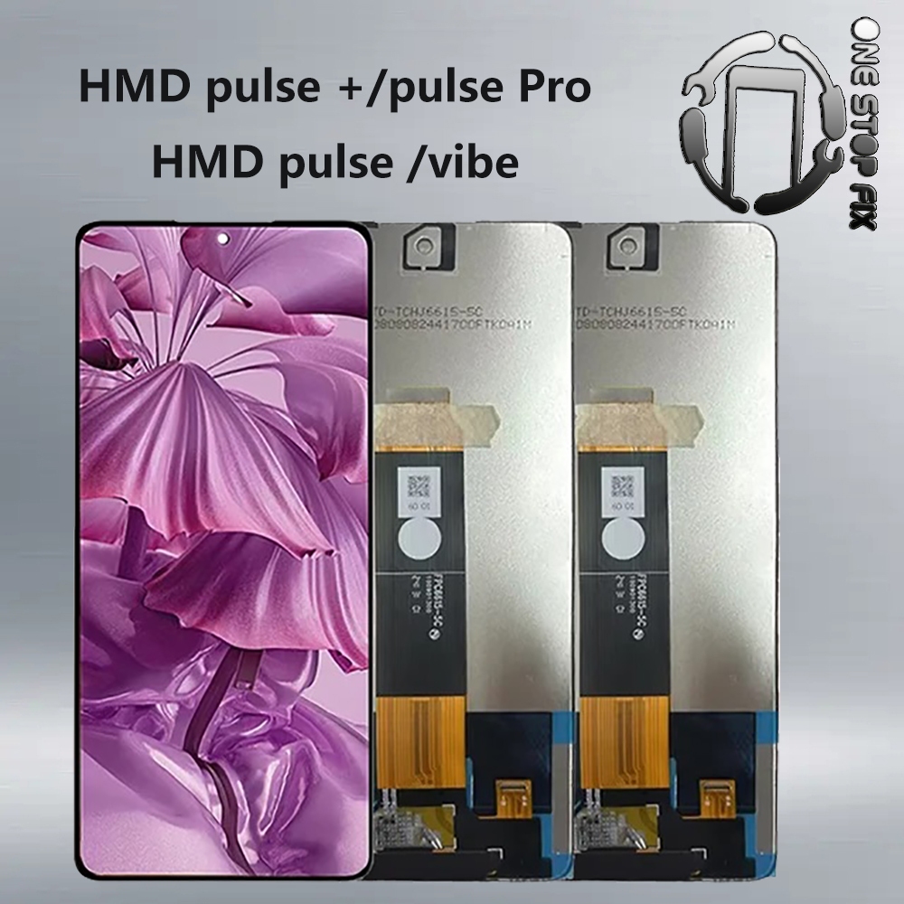 Ips LCD ต้นฉบับสําหรับ HMD Pulse Pulse + Pulse Pro Vibe จอแสดงผลหน้าจอสัมผัส Digitizer แผงประกอบ