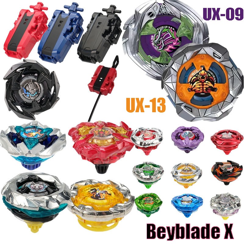Beyblade X Samurai Saber ครบชุด Beyblade x Launcher Grip ของเล่น