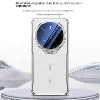 สําหรับ Honor Magic 8 Pro กระจกหนังพรีเมี่ยมผู้ถือเลนส์เคสโทรศัพท์สําหรับ Honor Magic 7 Pro ธุรกิจ Breathable สี่มุม Anti-drop Ultra Thin Kickstand ฝาหลัง