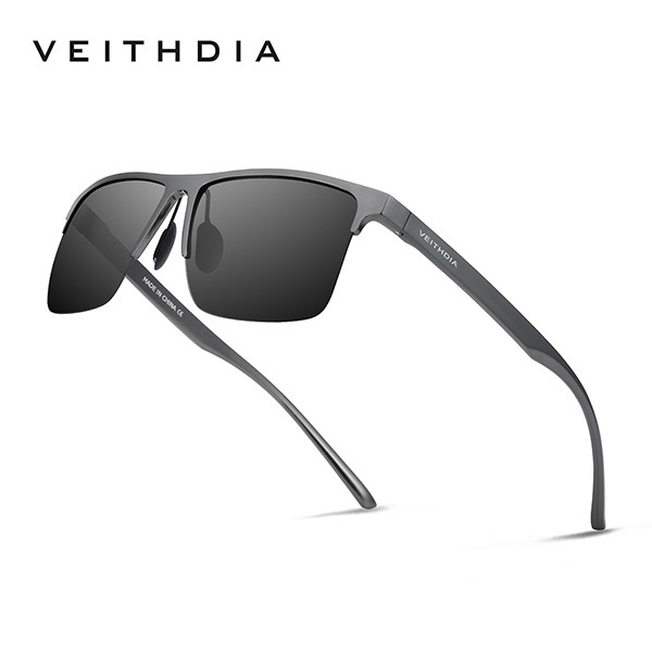 Veithdia แว่นกันแดดโพลาไรซ์ UV400 สําหรับผู้ชาย แฟชั่นกีฬากลางแจ้ง ขับรถ รุ่น V6632