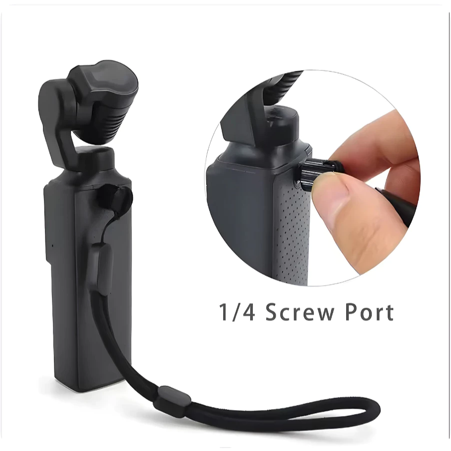 กระเป๋า 4 สายรัดข้อมือแบบพกพาเชือกมือสําหรับ Insta360 One X5/X4/X3/X2 DJI Osmo 360 Pocket 3 2 Action Anti-Lost 1/4 สกรูเชื่อมต่อ Lanyard thumbnail 3