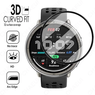 ฟิล์มกันรอยหน้าจอแบบเต็มหน้าจอสําหรับ Amazfit Active 2 / Active Max / Active 3 Premium