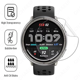 ฟิล์มกันรอยหน้าจอ Soft Film Clear Full Cover สําหรับ Amazfit Active 2 / Active Max / Active 3 Premium