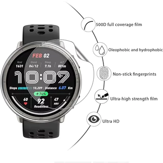 ฟิล์มกันรอยหน้าจอ Soft Film Clear Full Cover สําหรับ Amazfit Active 2 / Active Max / Active 3 Premium