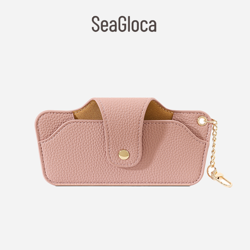Seagloca แบบพกพา Simple แว่นตาแว่นตากันแดดกระเป๋าเก็บจี้สําหรับผู้หญิงไม่มี 2021