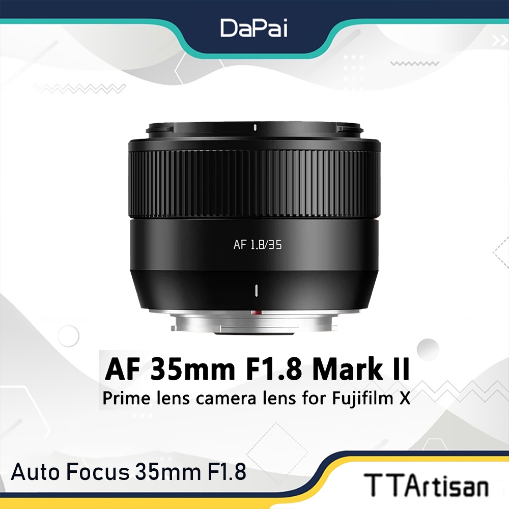 Ttartisan Auto Focus 35mm F1.8 Mark II prime เลนส์กล้องสําหรับ Fujifilm X