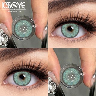 Ksseye คอนแทคเลนส์สี 2 ชิ้น Vintage New-York Series สีน้ําตา…