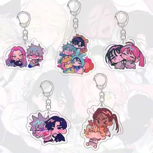 อะนิเมะ ALIEN STAGE MIZI SUA TILL IVAN HYUNA LUKA น่ารักการ์ตูนอะคริลิค Key Chain กระเป๋าเป้สะพายหลังจี้ของขวัญสําหรับแฟนๆอุปกรณ์เสริม