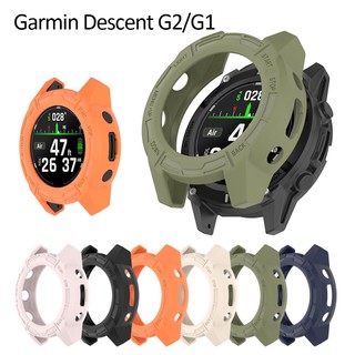 สําหรับ Garmin Descent G2 G1 กรณีเกราะ desgn แฟชั่นกรอบกันชนฝาครอบกรณี