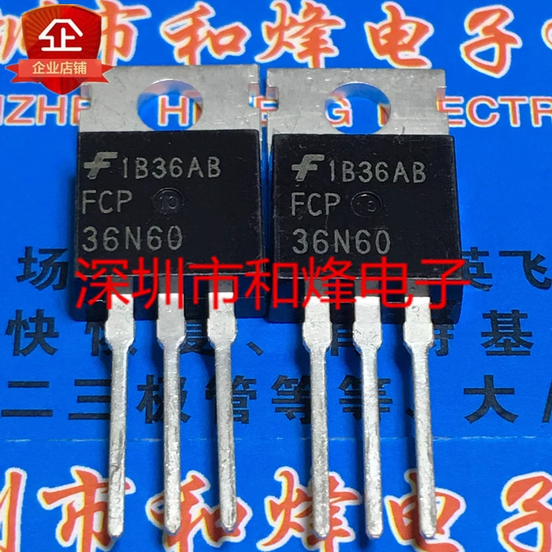 1-5pcs FCP36N60 FCP22N60N FCP104N60 FCP290N80 FCP099N65S3 TO-220 MOSFET แบรนด์เดิมใหม่