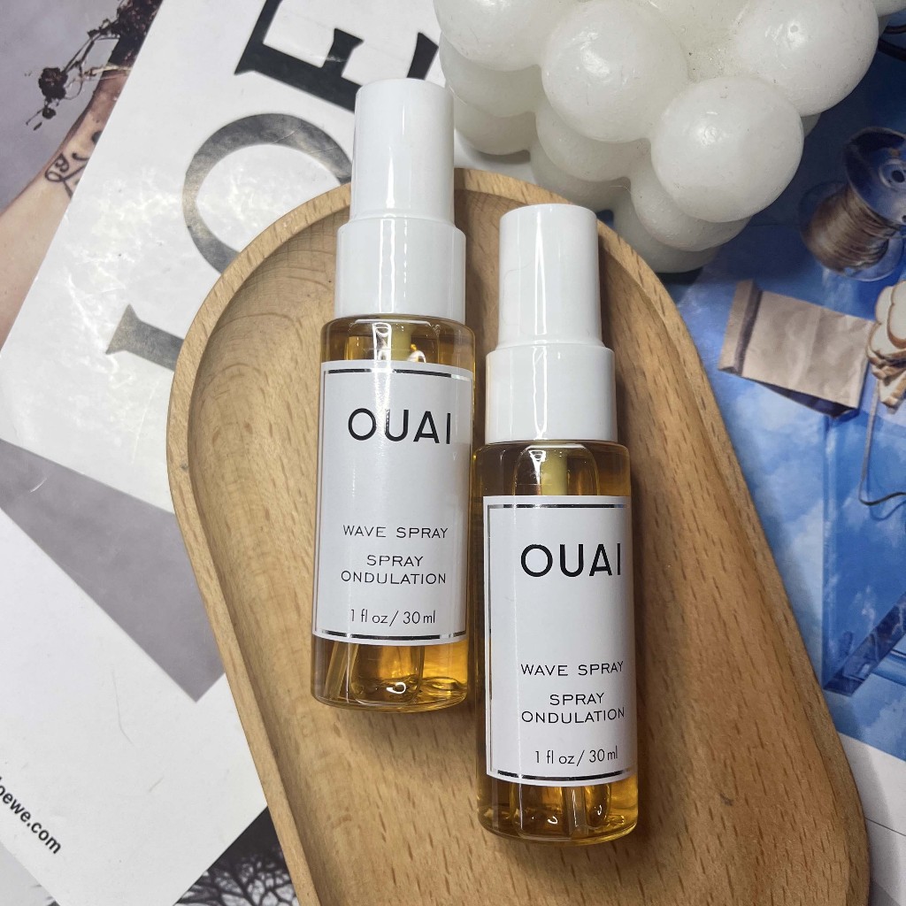 Ouai Wave Spray Volumizing Fluffy Curly Hair ไม่เจ็บผมสเปรย์จัดแต่งทรงผม 30ml