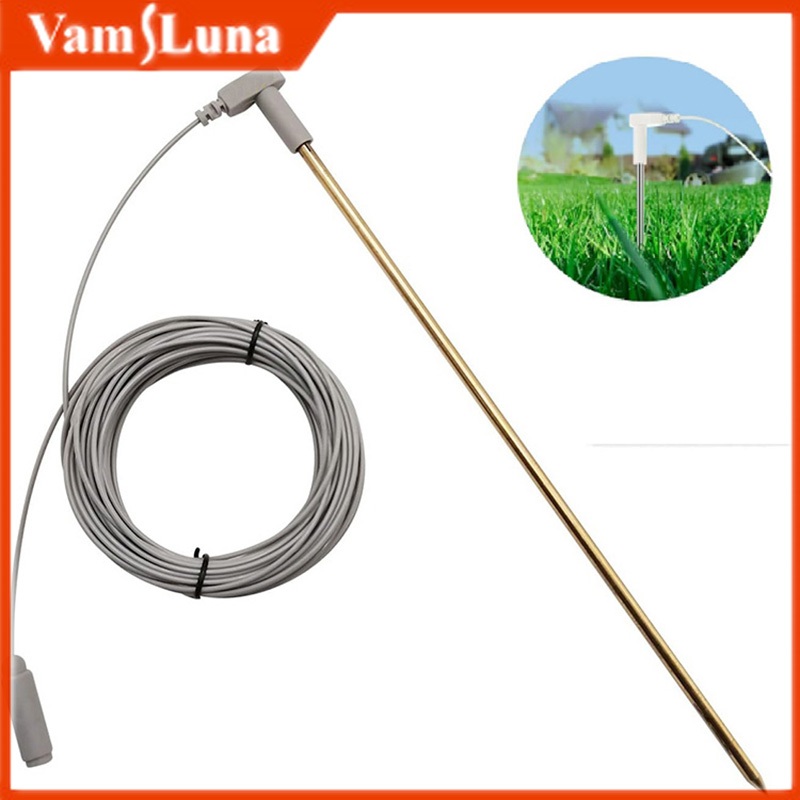 Grounding Rod พร้อม 40ft(12m) Wire Electric Grounding Bars Earthing Products ใช้กับ Earthing Sheet Grounding Mat ปลอกหมอน