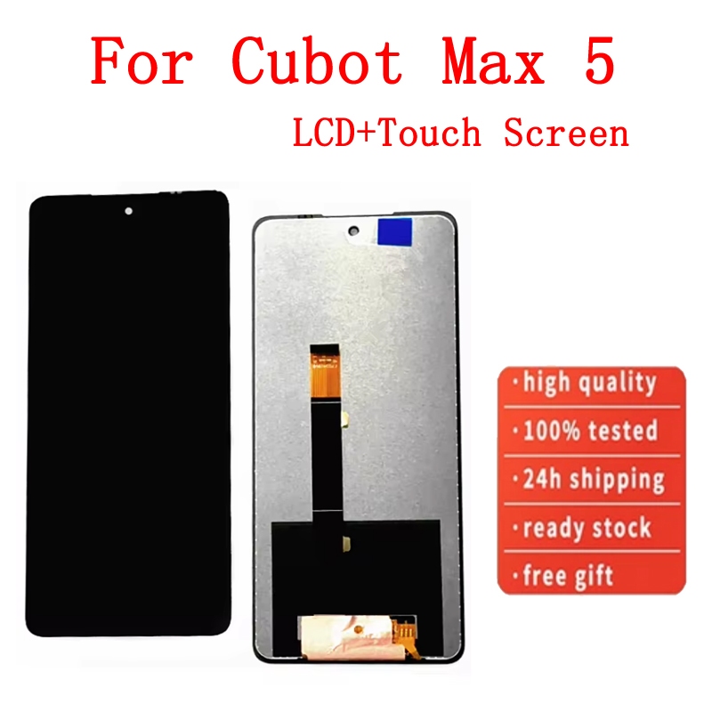6.95 "สําหรับ Cubot Max 5 LCD Touch Screen Digitizer Max 5 E051 จอแสดงผลโมดูลหน้าจออุปกรณ์เสริมประกอ