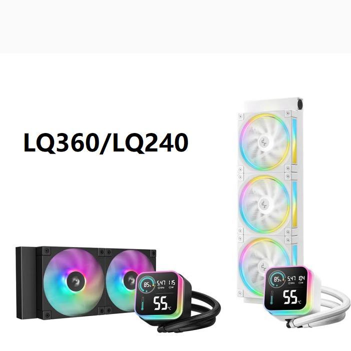 Deepcool AIO LQ360 LQ240 CPU water cooler สําหรับ LGA1851/1700/1200/115x และ AM5/AM4