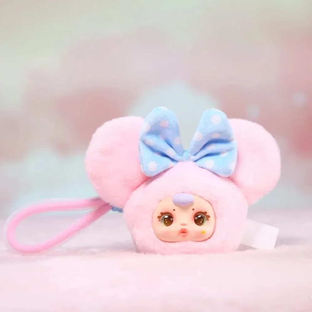 (รุ่นจํากัด) QIQI Milk Candy พวงกุญแจ กลิ่นหอมไวนิลตุ๊กตาของเล่นของขวัญวันเกิดน่ารัก - รูปที่ 6