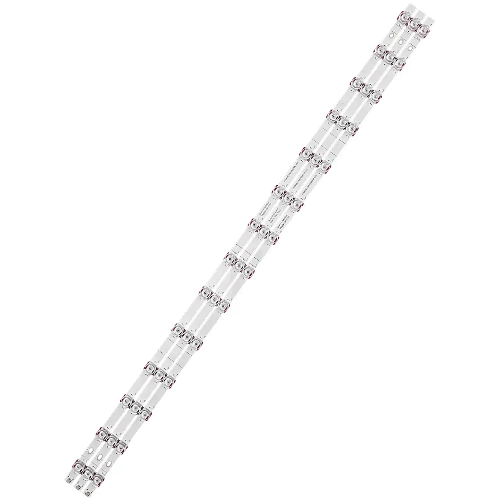 6 ชิ้น = 3 ชุด led backlight strip สําหรับ Hisense 43A6500G light bar JL.D425E1330-003BS-M-V02 HD425