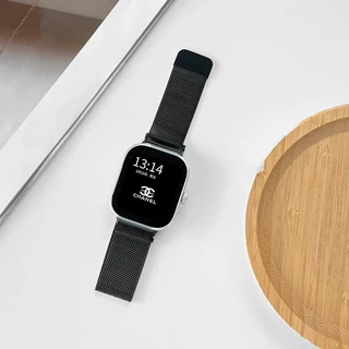 กีฬาสําหรับ Redmi Watch 2 3 4 5 6 Lite Active สายรัดแม่เหล็กสแตนเลส Xiaomi band 8/9/10 Pro Milanese สร้อยข้อมือเปลี่ยนสายรัดข้อมือ