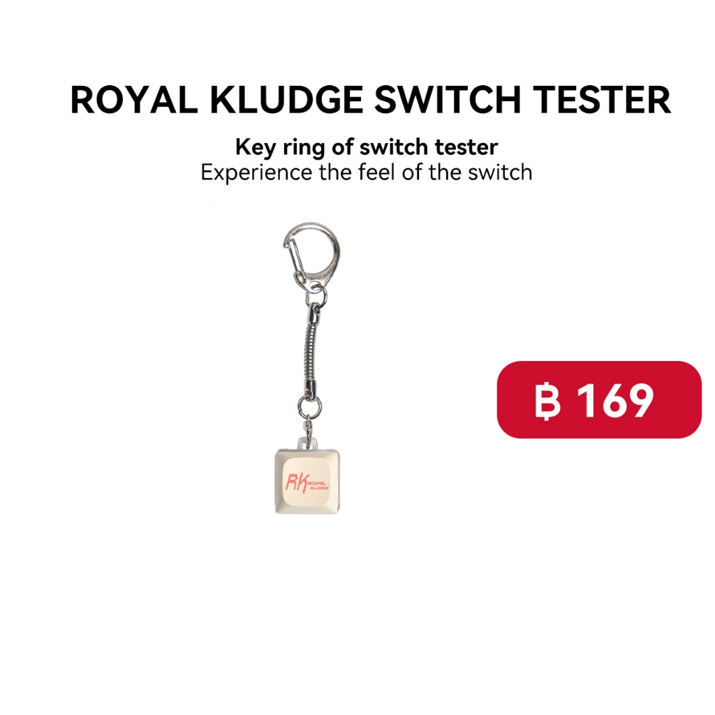 Rk Switch Tester Mechanical Switch พวงกุญแจสําหรับคีย์บอร์ด Switches Tester Kit พร้อมไฟ LED