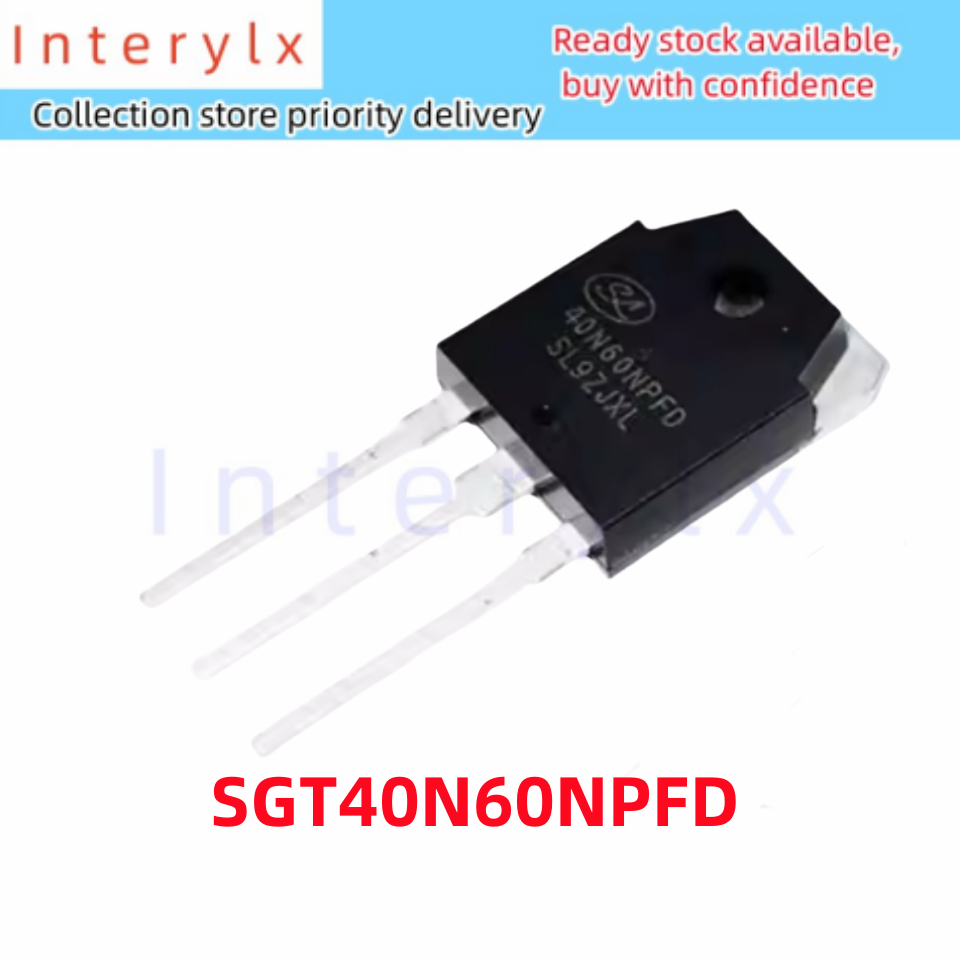 2 ชิ้น/ล็อตใหม่เอี่ยม 40N60 40N60NPFD เครื่องเชื่อม/อินเวอร์เตอร์ IGBT หลอด 40A 600V SGT40N60NPFD