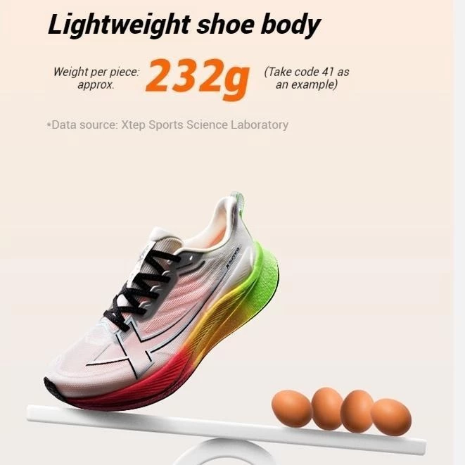 Xtep 2000KM 3.0 สีใหม่ รองเท้าวิ่งผู้ชาย Rebound Cushioning thumbnail 5