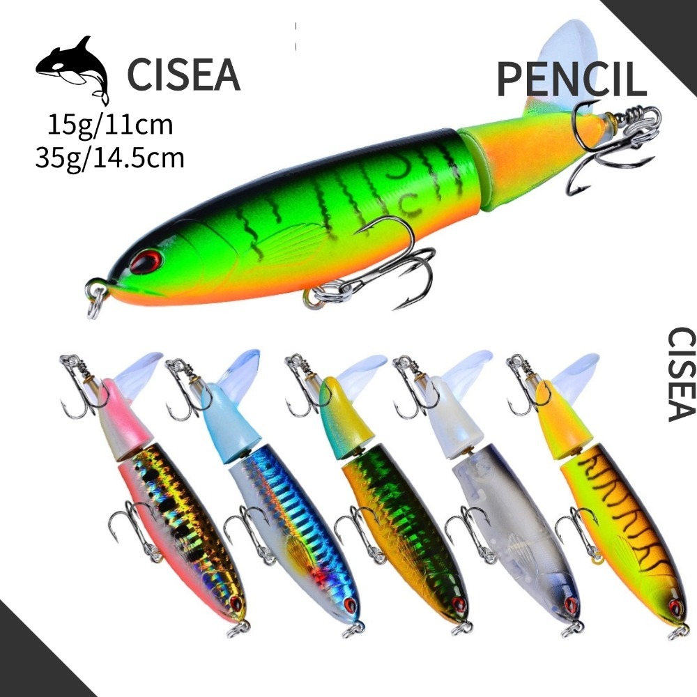 CISEA F95 pencil lure เหยื่อยาง ปลา ตกปลา ตกปลา เหยื่อจิ๊ก เหยื่อ