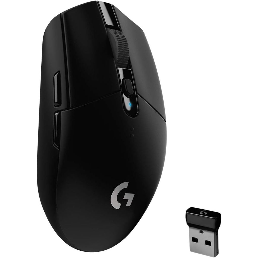 เมาส์เกมมิ่งไร้สาย Logitech G305 LIGHTSPEED เซ็นเซอร์ Hero 12K, 12,000 DPI, น้ําหนักเบา, ปุ่มตั้งโปร