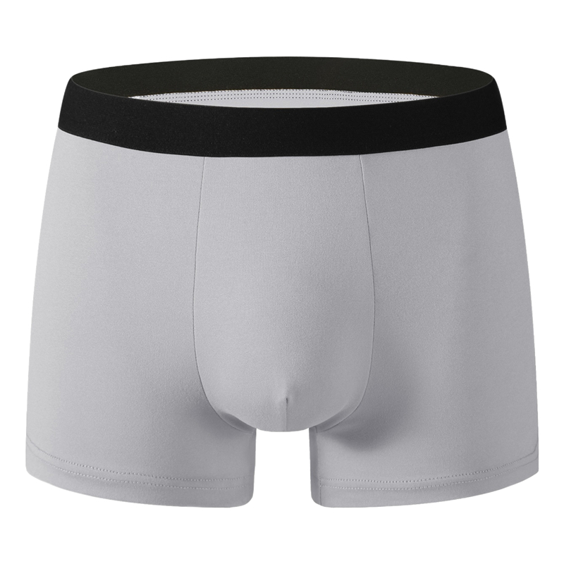 กางเกงชั้นในบ็อกเซอร์สําหรับผู้ชายs ผ้าผสม กางเกงชั้นในกระเป๋าคอนทัวร์ 3 มิติ