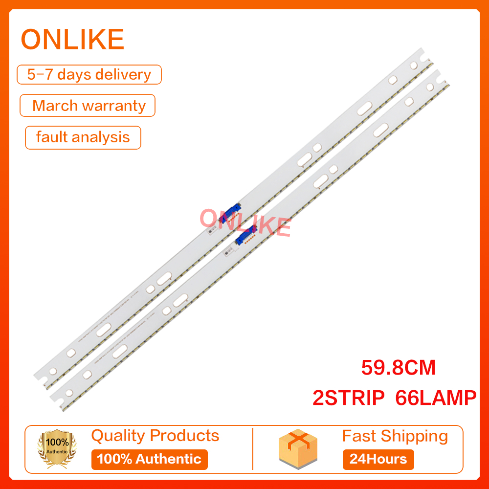 (ใหม่ 1 ชุด) Samsung UA55NU8000K UA55MU6400 LED strip BN61-1535A BN61-13245A LCD backlight ไฟแนวตั้ง