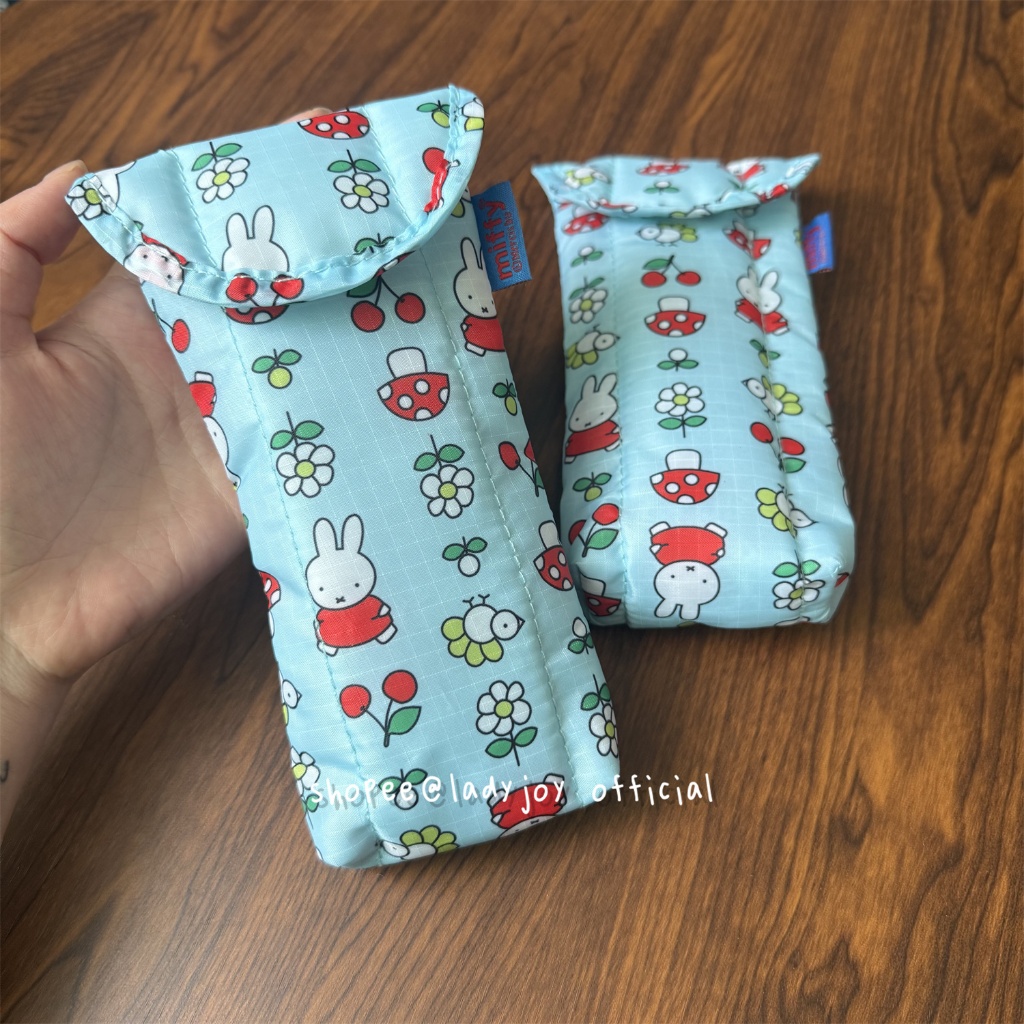 ญี่ปุ่นน่ารัก มิฟฟี่ กระต่ายพิมพ์แว่นตากระเป๋าแว่นกันแดดกระเป๋าแว่นกันแดดกระเป๋าเก็บกระเป๋าเก็บแบบพกพา - รูปที่ 3