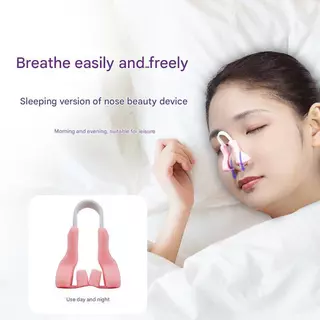 Nose Up Shaping Shaper ซิลิโคนนุ่มจมูก Shaper ยกคลิปสะพานจมูก Shaping Corrector จมูก Up เครื่องมือความงามอุปกรณ์กระชับสัดส่วนสําหรับกว้าง Crooked Lifter Facial Clipper แก้ไข